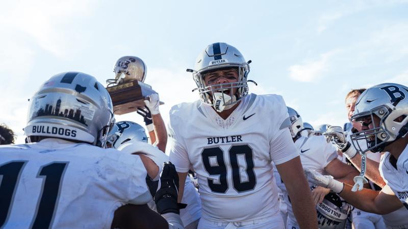 Butler football: Butler Downs Valparaiso 33-28 Marking Fifth Consecutive Hoosier Helmet Victory