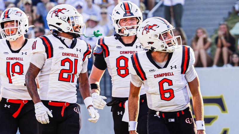 Campbell football: Camels down ETSU in season opener 49-37
