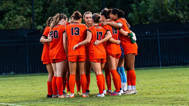 Photo: gocamels.com WSOC Team Huddle