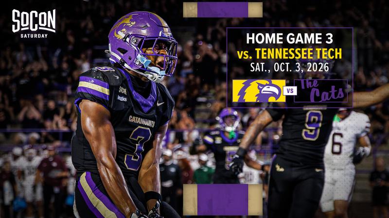 Western Carolina football: Catamounts Host Saturday Night SoCon Clash with Tennessee Tech