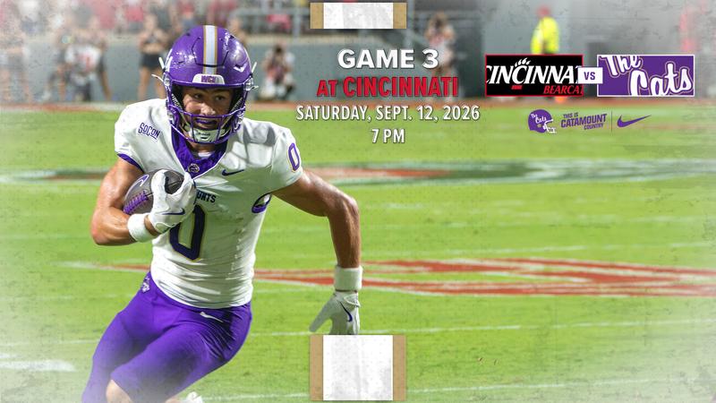Western Carolina football: Catamounts, Bearcats Clash Saturday Night Under the Lights