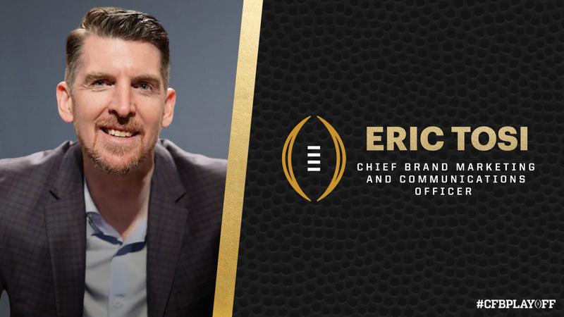 College Football Playoff Names Tosi Chief Brand Marketing and Communications Officer College Football Playoff Names Tosi Chief Brand Marketing and Communications Officer