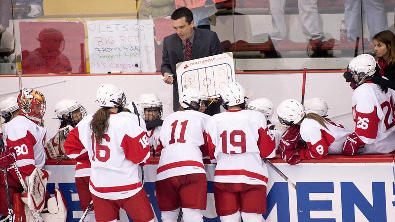 ITHACA, N.Y. – Doug Derraugh '91, who has helped elevate Cornell into a perennial national contender in women's ice hockey, has signed a multi-year contract extension to continue leading the Big Red as the Everett Family Head Coach of Women's Ice Hockey, Director of Athletics & Physical Education Dr. Nicki Moore announced on Monday.