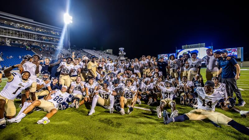 Charleston Southern football: Buccaneers Claim Lowcountry Boil Bowl in Double Overtime Thriller at The Citadel
