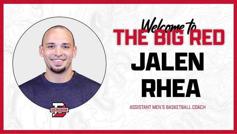 Το Denison Men’s Basketball καλωσορίζει τον Jalen Rhea στο Big Red Coaching Staff