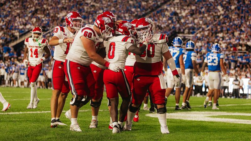 Utah Tech football: Trailblazers Drop In-State Duel at BYU on Saturday Night
