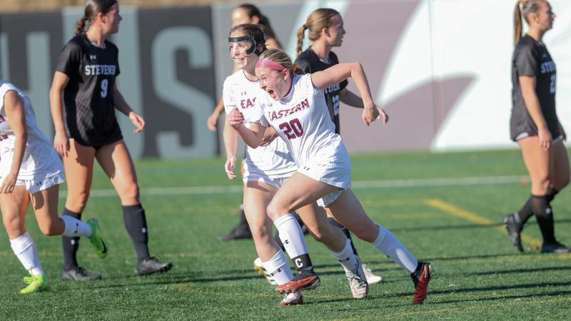 Summer Rusher Women's Soccer Picks Up Critical League Win - Eastern University Athletics