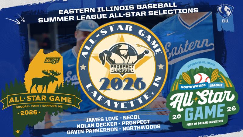 Three EIU Baseball Players Selected to Summer League All-Star teams