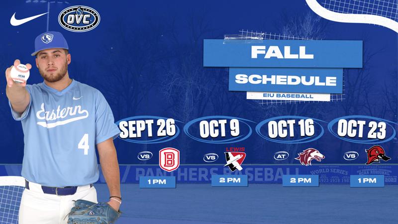 EIU Baseball Fall Schedule