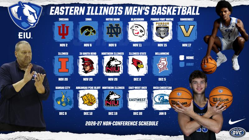 2026-27 EIU Men's basketball schedule updated