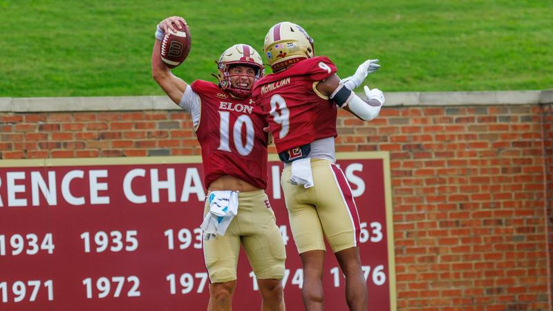 Elon football: Phoenix Rolls To First Win Of Season