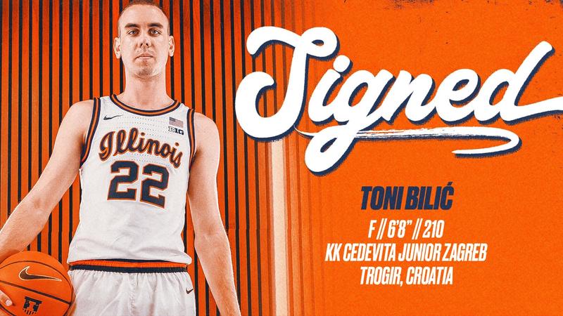 Fighting Illini Adding Bilic to Roster - University of Illinois Athletics - University of Illinois Athletics