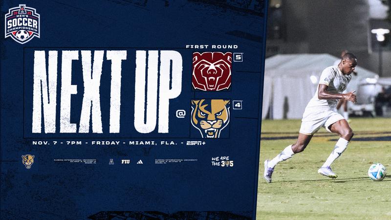 No. 4 Seed Men's Soccer Set to Host No. 5 Missouri State in First Round of American Conference Championship - FIU Athletics