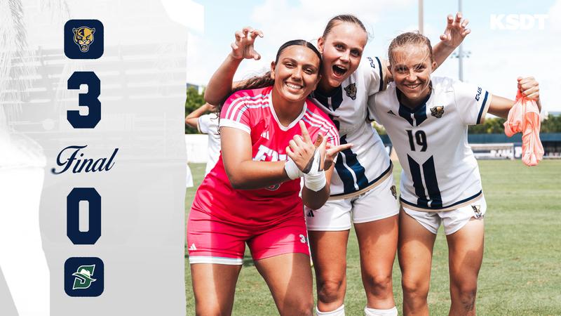 Local Women's Soccer Shuts Out Stetson 3-0