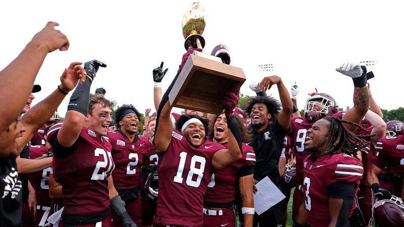 Football Regains Ram Crusader Cup - Fordham University Athletics