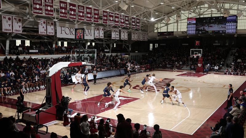 MBB vs. New Haven in the Rose Hill Gym