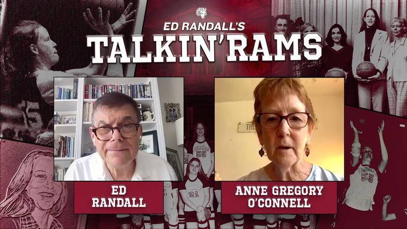 Anne Gregory O'Connell with Ed Randall's Talkin' Rams