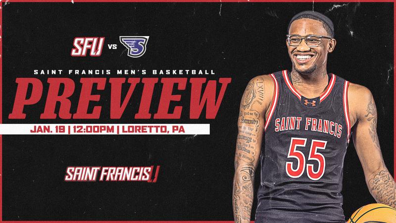 Saint Francis Men's Hoops Welcomes Stonehill To DeGol Arena For MLK Noon Start On Monday