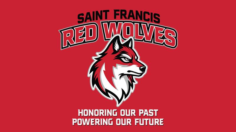 St. Francis University unveils Red Wolves as new athletic nickname