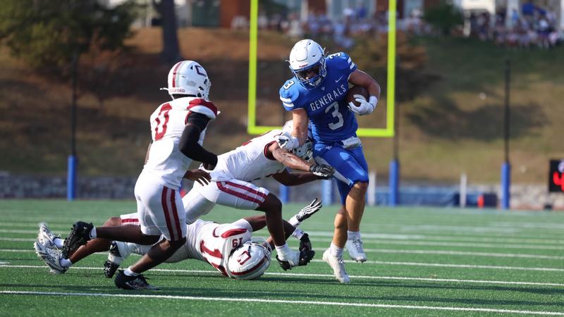 Marlin Reeves Fierce Rushing Attack Leads Generals Past Quakers, 35-7 - Washington ...