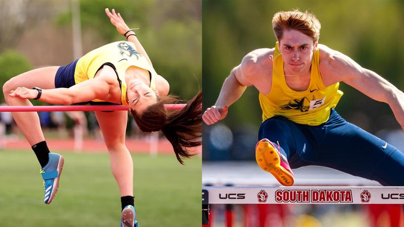 Greenwaldt and Martens Close Viking Careers at Day Two of NCAA
