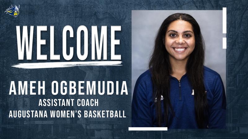 Ameh Ogbemudia Joins Women's Basketball as Assistant Coach Augustana