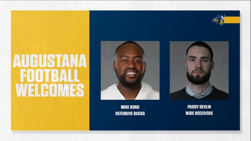 Bond, Devlin Added to Football Coaching Staff - Augustana University Athletics