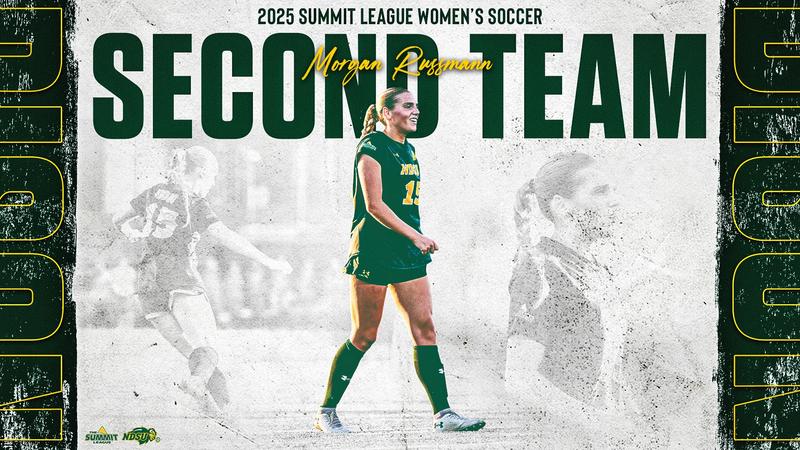 NDSU Soccer’s Russmann Named to All-Summit League Team