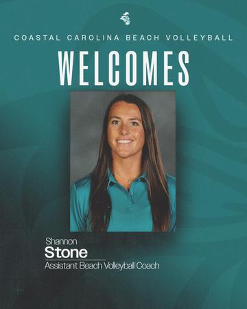 Stone Joins Beach Volleyball Staff - Coastal Carolina University Athletics