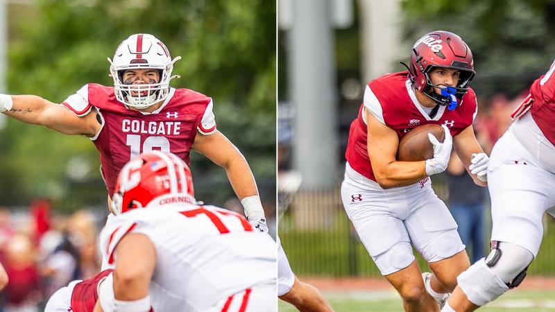 Colgate football: Price, Naumann Earn Patriot League Weekly Honors