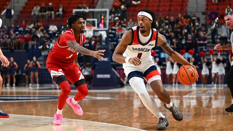 Brandon Stanback Dukes Host Queens to Close Homestand - Duquesne University Athletics