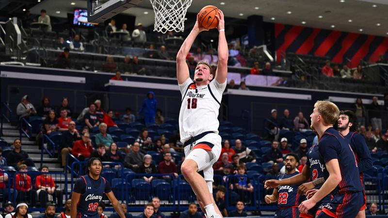 Brandon Stanback Dukes Burst Past Cougars in Non-Conference Finale - Duquesne University ...