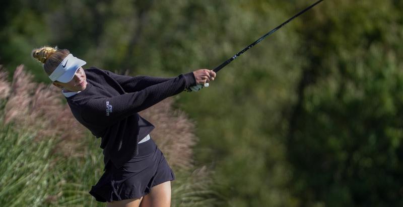 Golf Wanita Memimpin Liga Horizon di Dolores Black Falcon Invitational – Oakland University Athletics