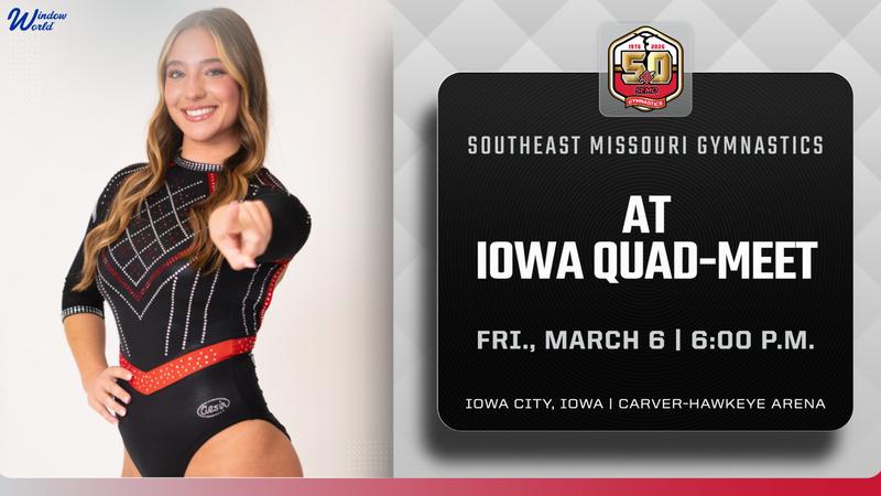 Gymhawks Travel to Hawkeye State for Iowa Quad Meet - Southeast Missouri State University Athletics