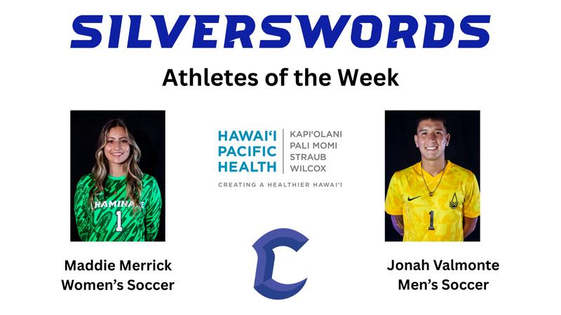 Merrick, Valmonte Named Hawai‘i Pacific Health Silversword Athletes of ...