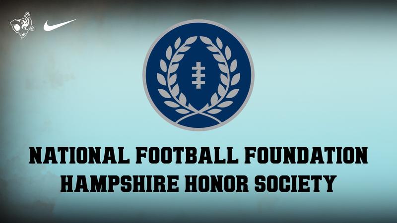 Eighteen Jumbos Earn National Football Foundation Hampshire Honor Society Award - Tufts University