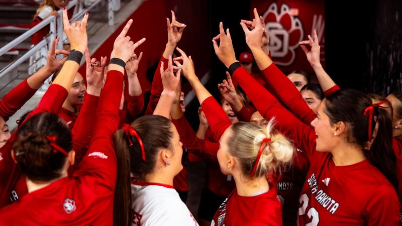 South Dakota Volleyball Reveals 2026 Summit League Conference Schedule