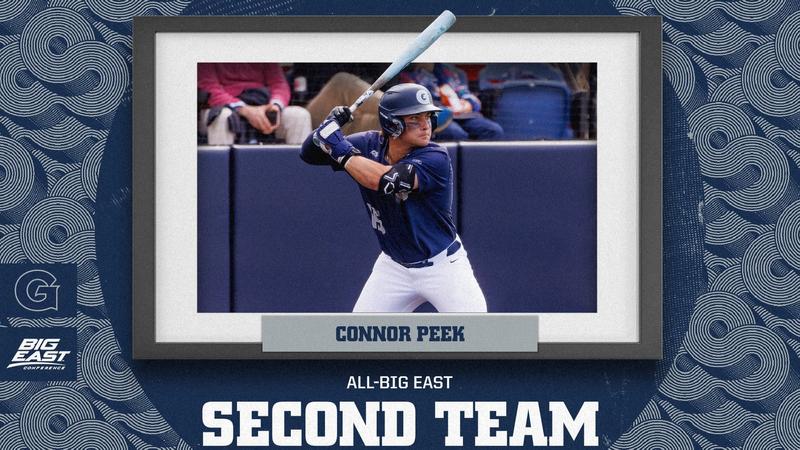 Connor Peek All-BIG EAST Second Team 2026