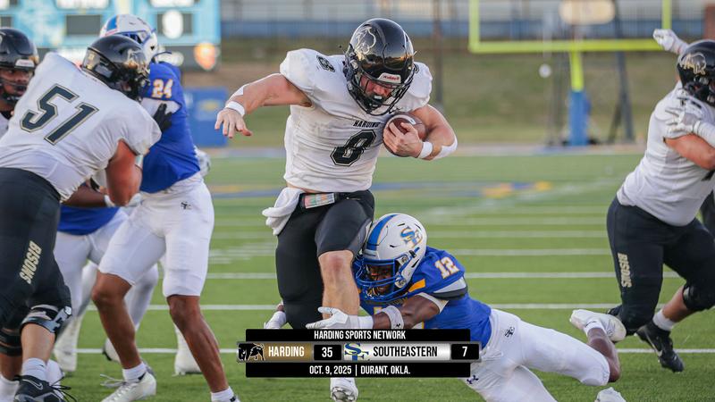 No. 2 Harding Rushing, Defense Power Bisons to 6-0 Start - Harding ...