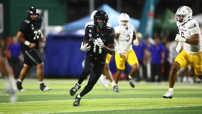 Photo: hawaiiathletics.com FB Devin Alves vs. SJSU