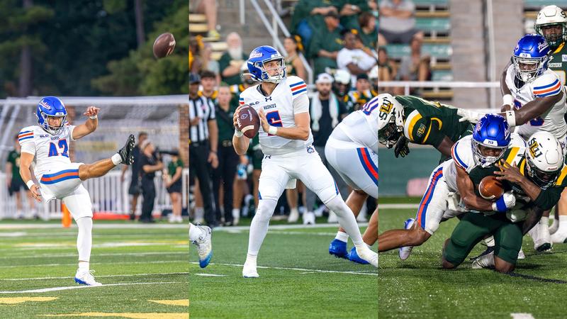 Houston Christian football: FB: HCU Trio Sweeps Southland Conference Weekly Awards