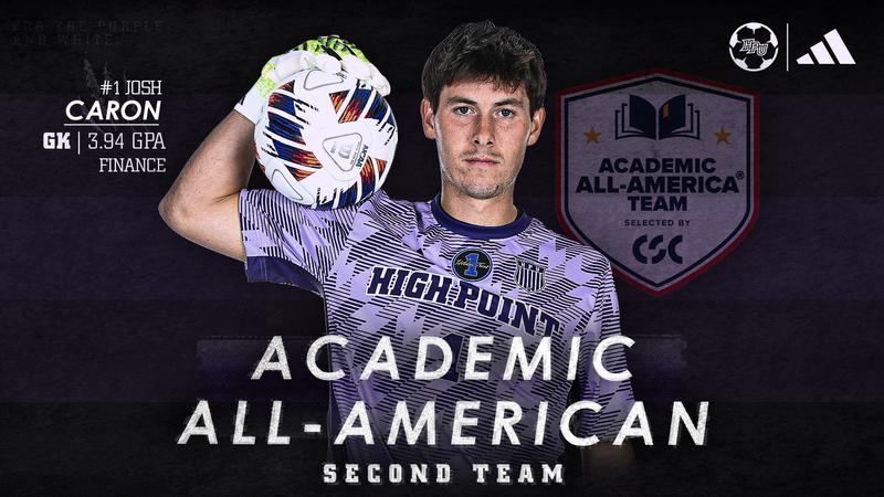 Josh Caron High Point's Josh Caron Earns CSC Academic All-America® Honor - High ...