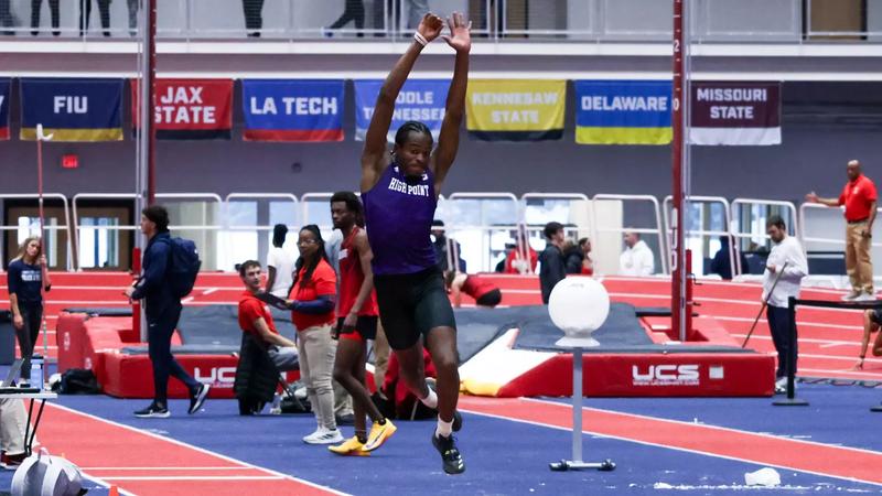 High Point Track Complex Men's Track & Field Completes Season-Opener at Liberty Kickoff - High ...
