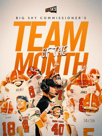 Idaho State football: Bengals Named Big Sky Commissioner's Team of the Month