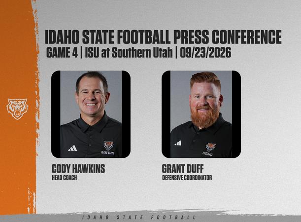 Idaho State football: Idaho State Football Weekly Press Conference