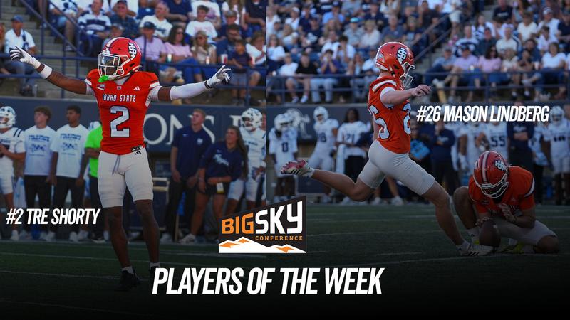 Idaho State football: Shorty, Lindberg Earn Big Sky Weekly Honors