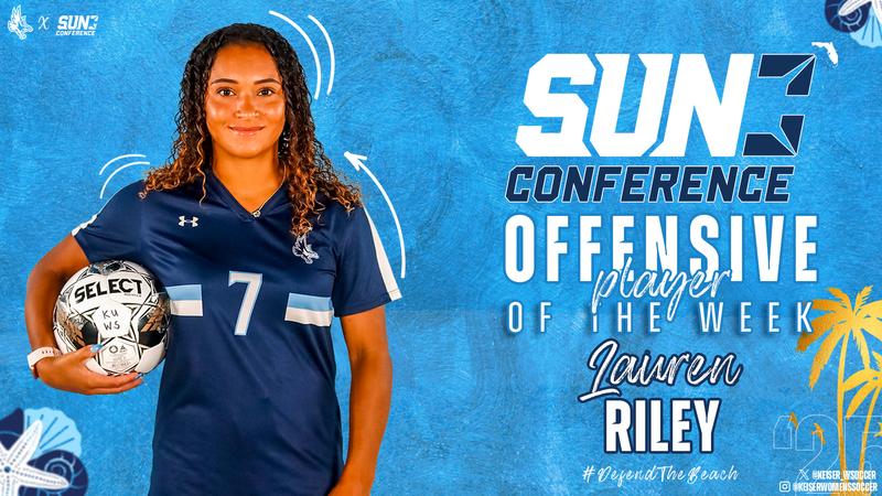 For a Second Consecutive Week, Riley Named Sun Conference Offensive ...