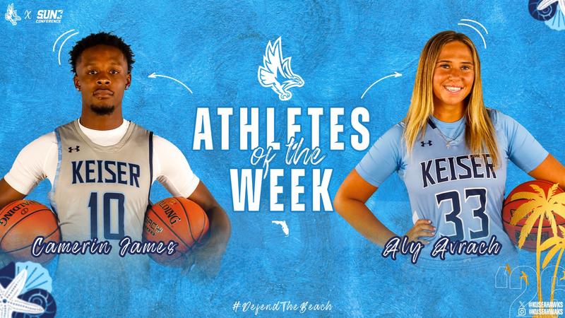 Jim Keiser Avrach and James Named Keiser Athletes of the Week - Week 18 - Keiser ...