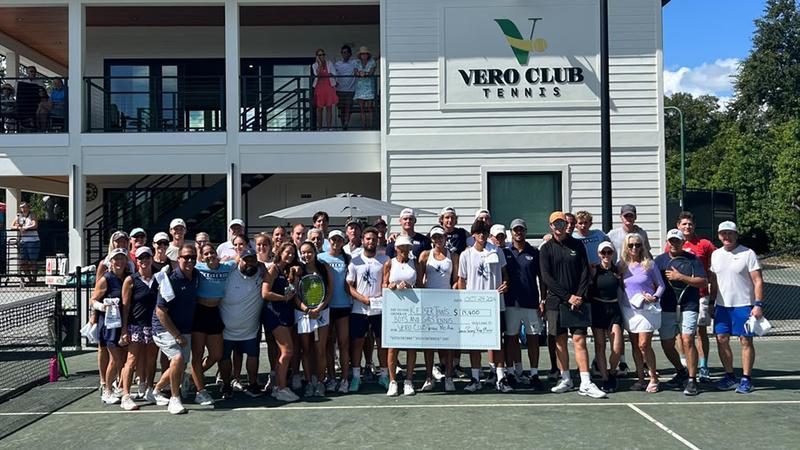 Keiser Tennis Teams Take Part in Vero Club Tennis Pro-Am Fundraiser