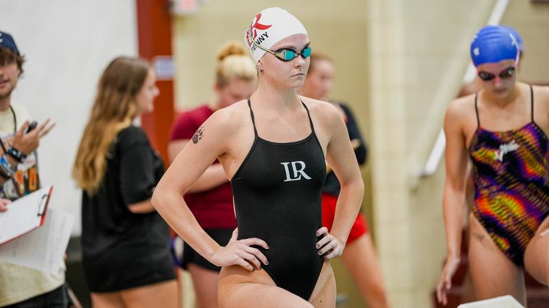 Ruby Learmonth Swimming competes at Centre Invite - Lenoir-Rhyne University Athletics